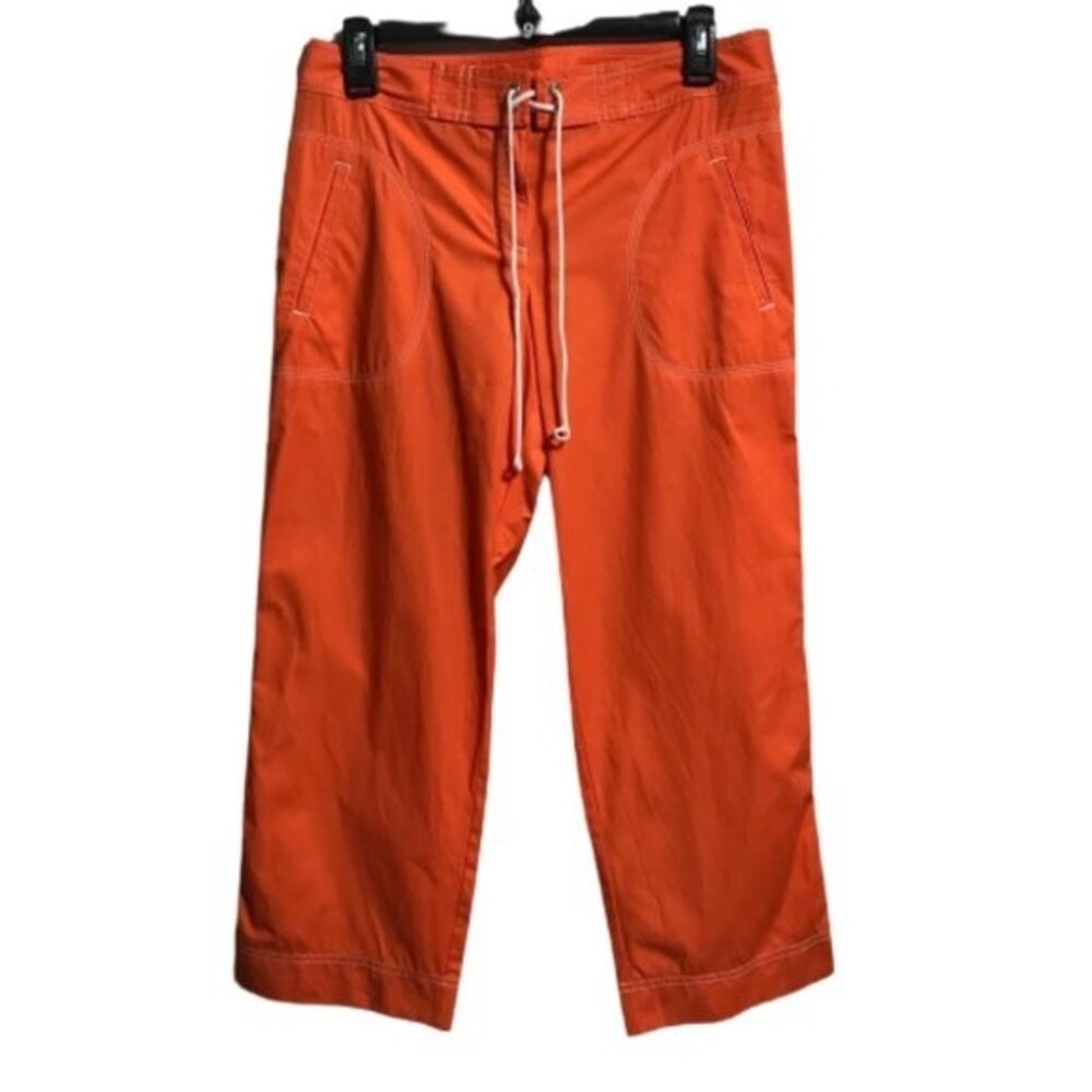 Ann Taylor Bright Orange Capris